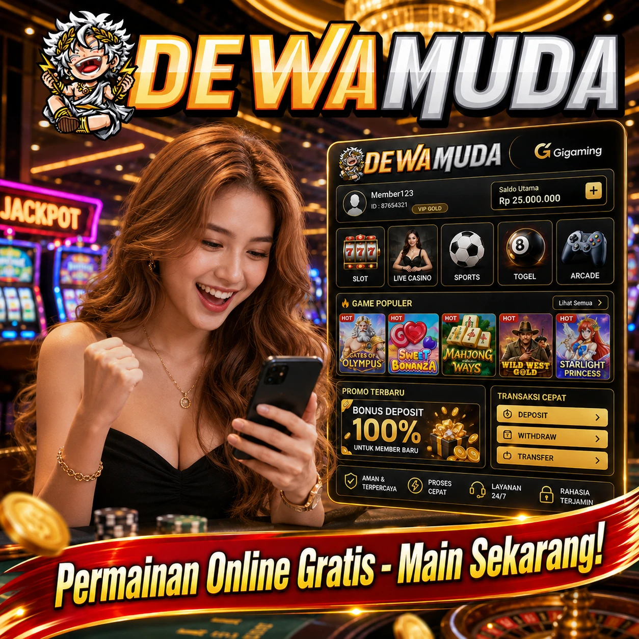DEWAMUDA - Permainan Online Gratis - Main Sekarang!